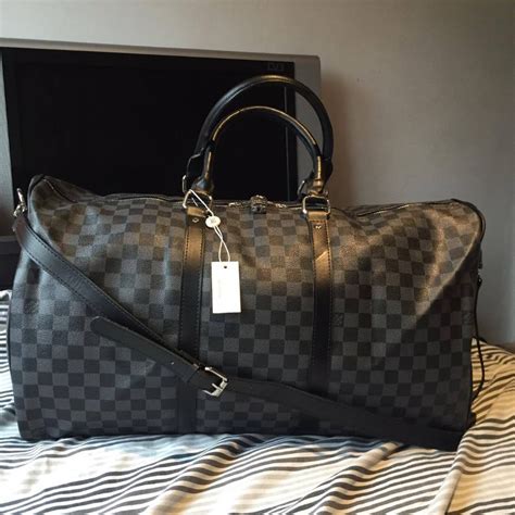 mens lv travel bag|louis vuitton weekend bag men's.